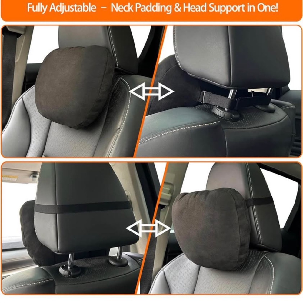 Car headrest pillow neck pillow